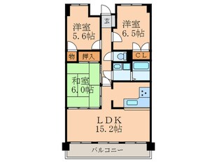 クラブハウス企救丘の物件間取画像